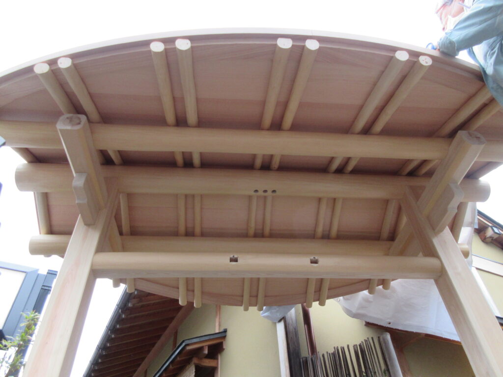 天ぷら 八坂圓堂 様　西邸（門）