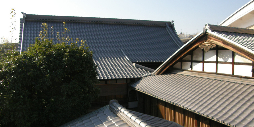 下京のお寺（屋根）