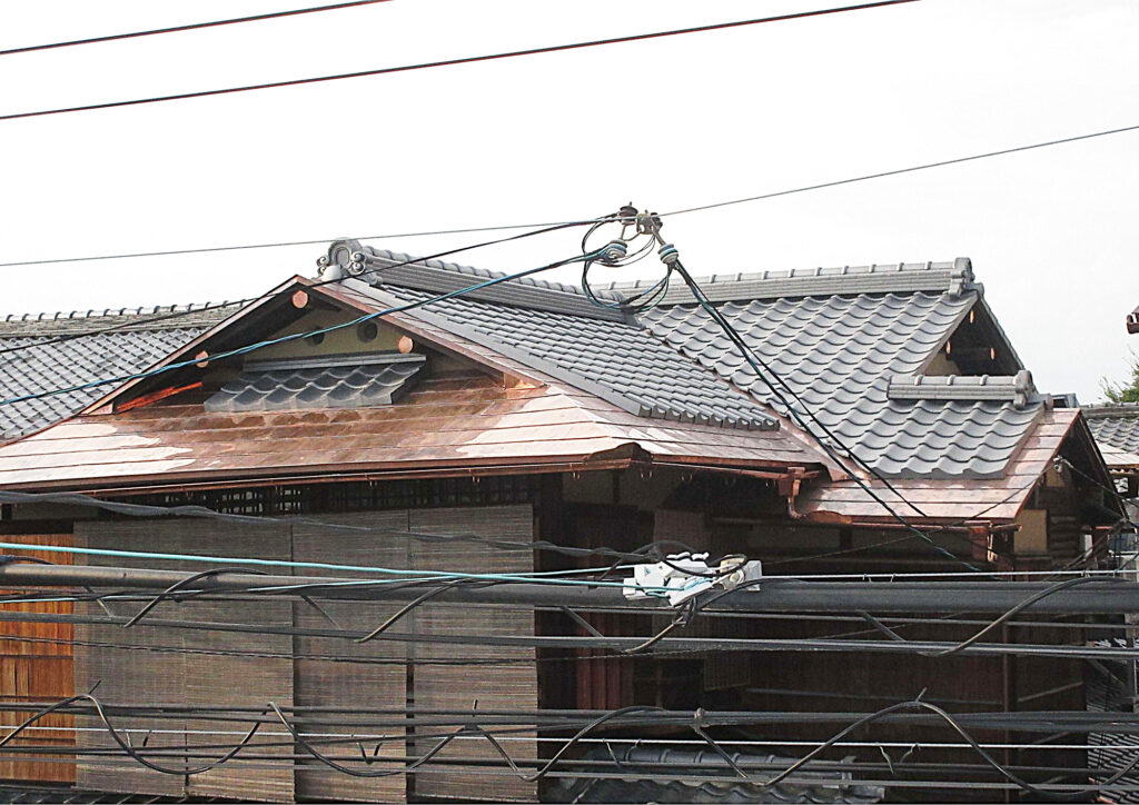 天ぷら　圓堂様　北店大屋根改修2025年9月竣工